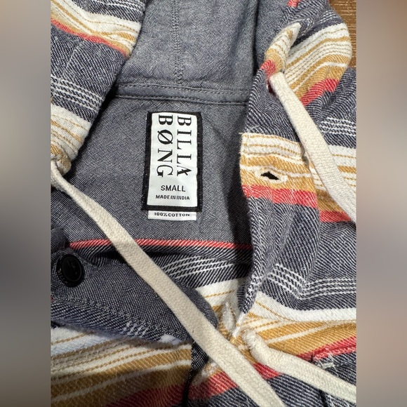 Billabong Baja Flannel Hoodie - Picture 6 of 9